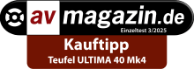 Testbericht - av-magazin.de - ULTIMA 40 Kauftipp