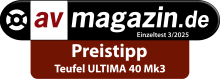 Testbericht - av-magazin.de - ULTIMA 40 Mk 3 Preistipp