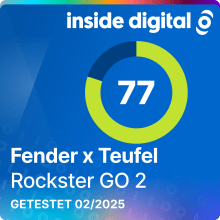 Testbericht - inside-digital.de - Fender x Teufel ROCKSTER GO 2
