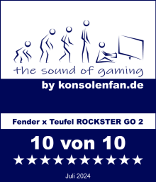 Testbericht - konsolenfan.de - Fender x Teufel ROCKSTER GO 2 10 von 10
