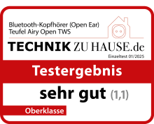 Testbericht - technikzuhause - AIRY OPEN TWS sehr gut 1,1