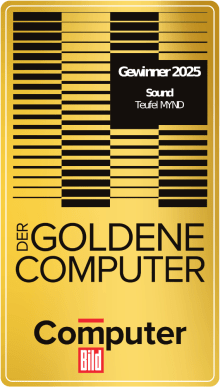 Award - Computer Bild - Der Goldene Computer - Sieger 2025 - MYND