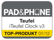 Testbericht - Pad & Phone - iTeufel Clock Top-Produkt