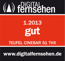 Testbericht - Digital Fernsehen - Cinebar 51 THX - gut
