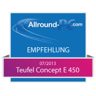 Testbericht - Allround-PC - Concept E 450 Empfehlung
