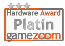 Testbericht - gamezoom - platin hardware award test