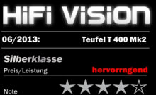 Testbericht - Hifi Vision - T 400 Mk2 - Silberklasse - hervorragend