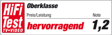 Testbericht - Hifi Test - Oberklasse - Note: 1,2