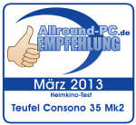 Testbericht - Allround-PC - Consono 35 Mk2 - Empfehlung