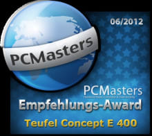 Testbericht - PCMasters - Concept E 400 Control - Testsiegel