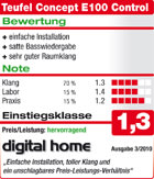 Testbericht - Digital Home - Concept E 100 Control
