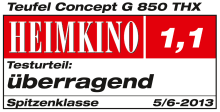 Testbericht - Heimkino - Concept G 850 THX - überragend
