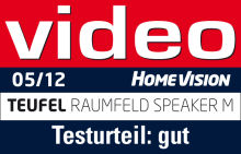 Testbericht - Video Homevision - Raumfeld Speaker M - Testurteil gut
