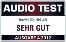 Testbericht - Audio Test - iTeufel Air - sehr gut