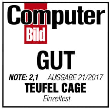 Testbericht - computerbild.de - CAGE - 2,1 gut 21/2017