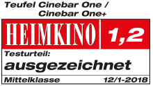 Ausgezeichnet Heimkino Soundbar Cinebar One