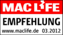 Testbericht - MAC LIFE - Empfehlung 3/2012_