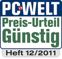 Testbericht - PC Welt - Preisurteil günstig 12/2011