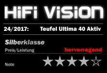 Testsiegel HiFi Vision Ultima 40 Aktiv
