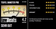 Testbericht - LowBeats - BAMSTER PRO 08/2016