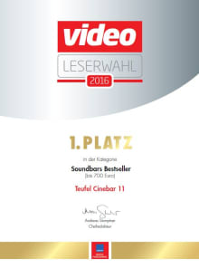 Ausgezeichnet Video Soundbar Cinebar