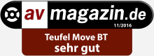 Testbericht - AV-Magazin - MOVE BT sehr gut 11.16