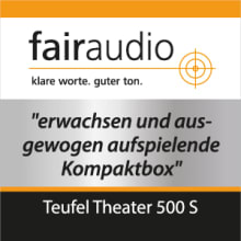Testbericht fairaudio.de Theater 500S 2