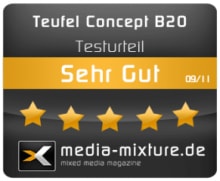 Testbericht - media-mixture.de - Concept B 20 sehr gut