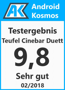 Ausgezeichnet Soundbar Cinebar Duett