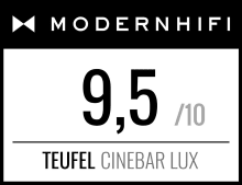 Testbericht modernhifi.de Cinebar Lux