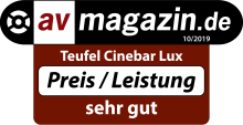Testbericht av-magazin.de Cinebar Lux P-L
