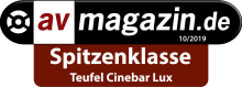 Testbericht av-magazin.de Cinebar Lux Spitzenklasse