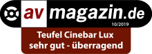 Testbericht av-magazin.de Cinebar Lux Ergebnis