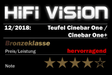 Ausgezeichnet Vision Soundbar Cinebar