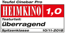 Testbericht - Heimkino - Cinebar Pro - sehr gut