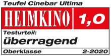 Testbericht Heimkino Cinebar Ultima Ergebnis