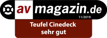Testbericht av-magazin.de Cinedeck Ergebnis