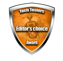 Award - TechTesters - Editor's choice