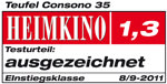 Testbericht - Heimkino - Consono 35 - Ausgezeichnet
