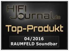 Testbericht - Hifi journal - Raumfeld Soundbar 04/2016