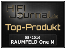 Testbericht - Hifi Journal - Raumfeld One M Top-Produkt