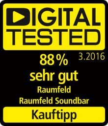 Testbericht - digital tested - Raumfeld Soundbar 03/2016