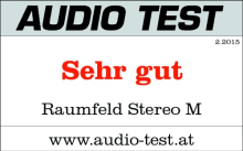 Testbericht - Audio Test Raumfeld Stereo M 02/15