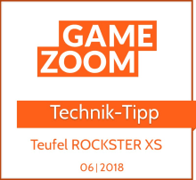 Ausgezeichnet Bluetooth DJ ROCKSTER XS Klein GAME ZOOM