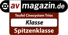 Testbericht - AV-magazin - Klasse Cinesystem Trios