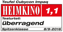 Testbericht - Heimkino - Cubycon Impaq 1,1 Überragend