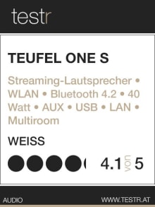 Ausgezeichnet Teufel One S