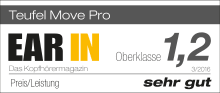 Testbericht - Ear In - Move Pro sehr gut 1,2