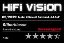 Ultima 40 (2018) Surround 5.1-Set HiFi Vision Ergebnis
