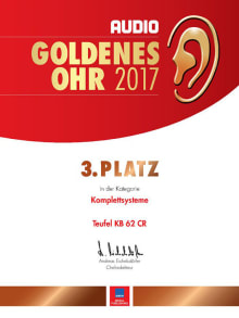 Award - Goldenes Ohr - Kombo 62 3.Platz 02/2017